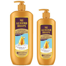 Deals and Offers on - Bajaj Almond Drops Nourishing Body Lotion I Almond Oil & Vitamin E I 400ML & Bajaj Almond Drops Nourishing Body Lotion I Almond Oil & Vitamin E I 600ML Deals, Discounts & Offers on - Bajaj Almond Drops Nourishing Body Lotion I Almond Oil & Vitamin E I 400ML & Bajaj Almond Drops Nourishing Body Lotion I Almond Oil & Vitamin E I 600ML