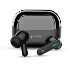 Deals and Offers on - Pebble BlissBuds Ace Deep Bass Clear Sound, Active Noise Cancellation,ENC with Quad Mic Bluetooth Headset(Black, In the Ear) Deals, Discounts & Offers on - Pebble BlissBuds Ace Deep Bass Clear Sound, Active Noise Cancellation,ENC with Quad Mic Bluetooth Headset(Black, In the Ear)