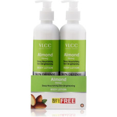 Deals, Discounts & Offers on  - VLCC Almond Honey Deep Nourishing & Brightening Body Lotion Buy One Get One(700 ml)