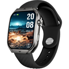 Deals and Offers on - beatXP Unbound Curv 1.96 3D Curved AMOLED Bluetooth Calling Smart Watch, Metal Body Smartwatch(Electric Black Strap, Free Size) Deals, Discounts & Offers on - beatXP Unbound Curv 1.96 3D Curved AMOLED Bluetooth Calling Smart Watch, Metal Body Smartwatch(Electric Black Strap, Free Size)