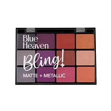 Deals, Discounts & Offers on Beauty Care - Blue Heaven 12-in-1 Bling Eyeshadow, Cocktail Fever