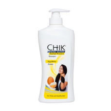 Deals and Offers on - Chik Protein Solution Hairfall Prevent Shampoo, With Goodness Of Egg White, For Thick And Healthier Hair (650ml) Deals, Discounts & Offers on - Chik Protein Solution Hairfall Prevent Shampoo, With Goodness Of Egg White, For Thick And Healthier Hair (650ml)
