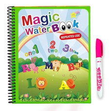 Deals and Offers on - VGRASSP Reusable Magic Water Quick Dry Book Learning Toy Doodle and Scribble with Magic Doodle Pen for Painting Fun Drawing Pad Toy Deals, Discounts & Offers on - VGRASSP Reusable Magic Water Quick Dry Book Learning Toy Doodle and Scribble with Magic Doodle Pen for Painting Fun Drawing Pad Toy