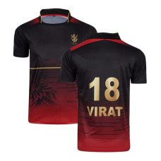 Deals, Discounts & Offers on Men - RCB Jersey 2023 Virat Kohli 18 Jersey T-Shirt (Kid's, Boy's & Men's)