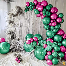 Deals and Offers on - Just Party 25Pcs Pink & 25Pcs Green Metallic Chrome Balloons with Shiny Surface For Birthdays/Anniversary/Engagement/Baby Shower/bachelorette Party Decorations (Pack of 50) Deals, Discounts & Offers on - Just Party 25Pcs Pink & 25Pcs Green Metallic Chrome Balloons with Shiny Surface For Birthdays/Anniversary/Engagement/Baby Shower/bachelorette Party Decorations (Pack of 50)