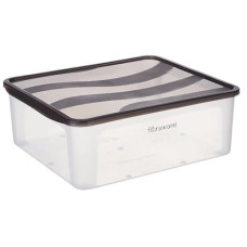 Deals and Offers on - Floraware Plastic Food Safe Multiuse Storage Container, Fridge Storage Container with Lid, BPA Free, 8000ML (Black, 1) Deals, Discounts & Offers on - Floraware Plastic Food Safe Multiuse Storage Container, Fridge Storage Container with Lid, BPA Free, 8000ML (Black, 1)