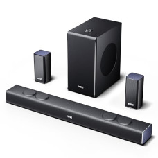 Deals and Offers on - Mivi Fort Q500 Soundbar w/h 500W Surround Sound, 5.1 Channel soundbar w/h External subwoofer & 2 Satellite Speakers, Multiple EQ & Input Modes, Remote, BT v5.3, Made in India Sound bar Deals, Discounts & Offers on - Mivi Fort Q500 Soundbar w/h 500W Surround Sound, 5.1 Channel soundbar w/h External subwoofer & 2 Satellite Speakers, Multiple EQ & Input Modes, Remote, BT v5.3, Made in India Sound bar