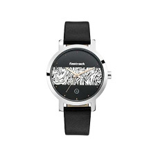 Deals, Discounts & Offers on Men - Fastrack Animal Print Analog Black Dial Women's Watch-6222SL04/NP6222SL04