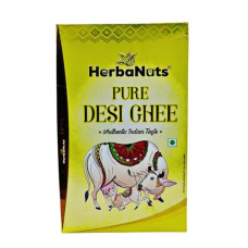 Deals, Discounts & Offers on  - Herba Nuts Cow Ghee 1L | Bilona Method | Curd-Churned |Pure, Natural & Healthy | Lab Tested.