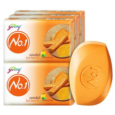 Deals, Discounts & Offers on  - Godrej No.1 Sandal and Turmeric Soap - Pack of 6 (150g each) - High TFM (Grade 1 Soap) | Soaps For Bath | Long-Lasting Fragrance