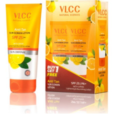 Deals and Offers on - VLCC Sunscreen - SPF 25 PA+ Anti Tan Sun Screen Lotion(150 ml) Deals, Discounts & Offers on - VLCC Sunscreen - SPF 25 PA+ Anti Tan Sun Screen Lotion(150 ml)