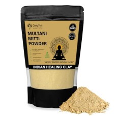 Deals, Discounts & Offers on Beauty Care - Simply Vedic 100% Natural Multani Mitti Powder Face Pack (200Gms-Pack1) For Exfoliating Soothing Nourishing Face, Skin & Hair| Indian Healing Clay/Calcium Bentonite Clay/Fuller's Earth/Body Mask
