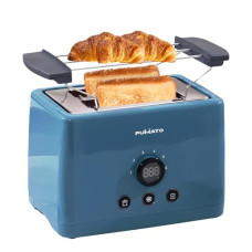 Deals and Offers on - Fumato 1000W Bread Toaster 2 Slices with Bun Rack | Stainless Steel Auto Pop Up Toaster- 6 Heat Modes, Removable Crumb Tray, Extra Wide Slots | Cancel, Reheat & Defrost | 1 Yr Warranty- Midnight Blue Deals, Discounts & Offers on - Fumato 1000W Bread Toaster 2 Slices with Bun Rack | Stainless Steel Auto Pop Up Toaster- 6 Heat Modes, Removable Crumb Tray, Extra Wide Slots | Cancel, Reheat & Defrost | 1 Yr Warranty- Midnight Blue