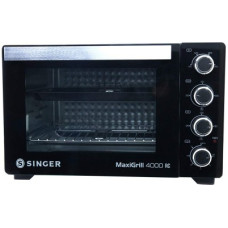 Deals, Discounts & Offers on Personal Care Appliances - Singer 40-Litre MAXIGRILL 4000 RC ( SOT 400 MBT ) Oven Toaster Grill (OTG)(Black)
