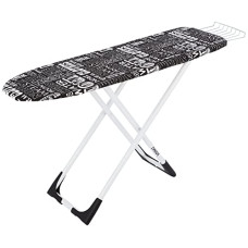 Deals and Offers on - Amazon Brand - Solimo Wooden Ironing Board/Table with Iron Holder, Foldable & Adjustable (122 x 32cm) Deals, Discounts & Offers on - Amazon Brand - Solimo Wooden Ironing Board/Table with Iron Holder, Foldable & Adjustable (122 x 32cm)
