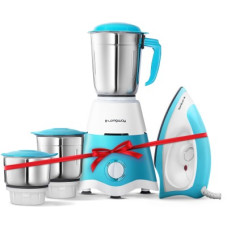 Deals, Discounts & Offers on Personal Care Appliances - Longway Super Dlx 700 W Mixer Grinder, (3 Jars) & Kwid 1100 W Dry Iron