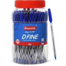 Deals and Offers on - Reynolds D fine Ball Pen(Pack of 50, Blue) Deals, Discounts & Offers on - Reynolds D fine Ball Pen(Pack of 50, Blue)