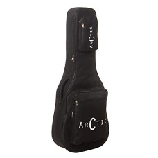 Deals, Discounts & Offers on Electronics - ARCTIC AR-AG-BB Acoustic Guitar Bag/Cover with Foam Padding {Black} Strong and Durable