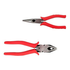 Deals, Discounts & Offers on  - Amazon Brand - Solimo Chrome Vanadium Steel Long Nose Plier . 8inch and Long Nose Plier,6 Inch.