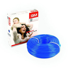 Deals, Discounts & Offers on  - GM Flame Retardant Wire - 0.75 Sq mm (90m, Blue)