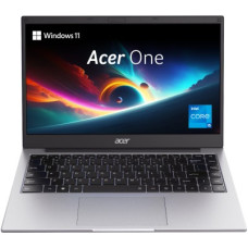 Deals, Discounts & Offers on Laptops - [For HDFC Card] Acer One14 Backlit Intel Core i5 11th Gen 1155G7 - (16 GB/512 GB SSD/Windows 11 Home) Z8-415 Thin and Light Laptop(14 Inch, Silver, 1.49 Kg)