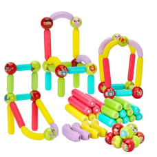 Deals, Discounts & Offers on  - Amazon Brand - Jam & Honey Magnetic Roundels Building Blocks for Kids | Stem Toy | Magnetic Toys | Great Birthday Gift | Educational & Creative Toy | Toys