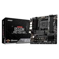 Deals, Discounts & Offers on  - MSI Mb5033 B550M Pro-Vdh WiFi Ryzen 5000 Series (Am4) Compatible, M.2 Heatsink, Wi-Fi Function, Microatx DDR4 Motherboard [AMD B550 Equipped]