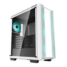 Deals and Offers on - DeepCool ABS Cc560 Wh Mid-Tower Computer Case/Gaming Cabinet - White | Support - Mini ITX/Micro-ATX/ATX | Pre-Installed 3 X 120Mm Fans in Front and 1 X 120Mm Fan in Rear - R-Cc560-Whgaa4-G-1 Deals, Discounts & Offers on - DeepCool ABS Cc560 Wh Mid-Tower Computer Case/Gaming Cabinet - White | Support - Mini ITX/Micro-ATX/ATX | Pre-Installed 3 X 120Mm Fans in Front and 1 X 120Mm Fan in Rear - R-Cc560-Whgaa4-G-1