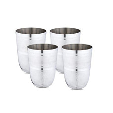Deals and Offers on - Neelam Stainless Steel 7 18G Diamond Glass New Juicy, 300 ml, Silver, Set of 4 Deals, Discounts & Offers on - Neelam Stainless Steel 7 18G Diamond Glass New Juicy, 300 ml, Silver, Set of 4