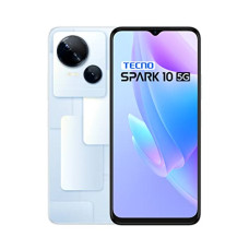 Deals, Discounts & Offers on Electronics - TECNO Spark 10 5G (Meta White, 4GB RAM,64GB Storage)|8GB Expandable RAM | Ultra Clear 50MP Superior Rear Camera| Dimensity 6020 7nm Powerful 5G Processor