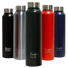 Deals and Offers on - SOLARA Essentials Stainless Steel Water Bottle 1 Litre (Pack of 1), Dark Green, Leak Proof, Single walled, Home & Kitchen Bottle, Gym Bottle, Treking Bottle, Travel Bottle Deals, Discounts & Offers on - SOLARA Essentials Stainless Steel Water Bottle 1 Litre (Pack of 1), Dark Green, Leak Proof, Single walled, Home & Kitchen Bottle, Gym Bottle, Treking Bottle, Travel Bottle