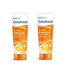 Deals, Discounts & Offers on Beauty Care - Cetafresh Vitamin C Brightening Face Wash with Orange Extract | Brightens Skin | All Skin Type |100 ml (Pack of 2)