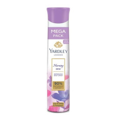 Deals, Discounts & Offers on Beauty Care - Yardley London Morning Dew Refreshing Body Spray Mega Pack| Lily of Valley & Frangipani Fragrance| Deodorant Body Spray For Daily Use| Deodorant For Women| 90% Naturally Derived| 200ml