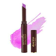Deals, Discounts & Offers on  - Biotique Natural Makeup Diva Kiss Gel Lip Balm, Mulberry Spritzer Purple