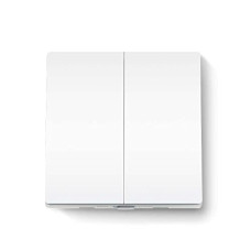 Deals, Discounts & Offers on  - TP-Link Tapo S220 Smart Light Switch 2 Gang 1 Way, Remote and Voice Control,Away Mode,No Neutral Required,Battery included,Work with Alexa & Google home, Tapo Hub Required sold separately