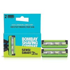 Deals, Discounts & Offers on Health & Personal Care - Bombay Shaving Company Sensi Smart 3 Razor Cartridge | Pack Of 2
