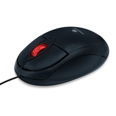 Deals and Offers on - Zebronics Zeb-Rise Wired USB Optical Mouse with 3 Buttons (Black) Deals, Discounts & Offers on - Zebronics Zeb-Rise Wired USB Optical Mouse with 3 Buttons (Black)