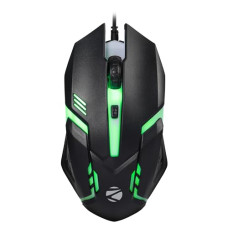 Deals and Offers on - ZEBRONICS Uzi Gaming Mouse 800/1200/1600/2400 DPI Rainbow Led Light Deals, Discounts & Offers on - ZEBRONICS Uzi Gaming Mouse 800/1200/1600/2400 DPI Rainbow Led Light