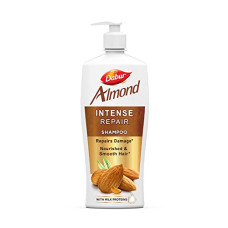 Deals and Offers on - Dabur Almond Shampoo - 650 ml | For Nourished & Smooth Hair | Intense Nourishment | Helps in Hair Strenghtening | With Almond-Vita Complex & Milk Extracts Deals, Discounts & Offers on - Dabur Almond Shampoo - 650 ml | For Nourished & Smooth Hair | Intense Nourishment | Helps in Hair Strenghtening | With Almond-Vita Complex & Milk Extracts