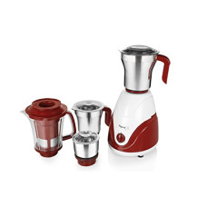 Deals and Offers on - Pigeon Mixer Grinder, 750W (Red White) Deals, Discounts & Offers on - Pigeon Mixer Grinder, 750W (Red White)