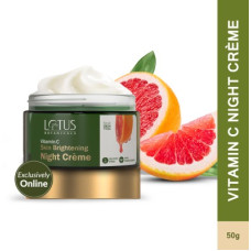Deals and Offers on - Lotus Botanicals Vitamin C Skin Brightening Night Crme - 50g(50 g) Deals, Discounts & Offers on - Lotus Botanicals Vitamin C Skin Brightening Night Crme - 50g(50 g)
