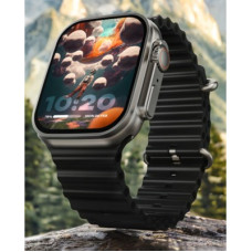 Deals, Discounts & Offers on  - Boult Crown 1.95'' Screen, BT Calling, Working Crown, Zinc Alloy Frame, 900 Nits, SpO2 Smartwatch(Black Strap, Free Size)