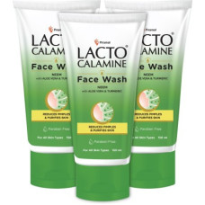 Deals, Discounts & Offers on  - Lacto Calamine Facewash with Neem, Aloe Vera & Turmeric |Niacinamide & Salicyclic acid| Reduces pimples, Purifies skin & Oil control| Paraben Free| Suitable