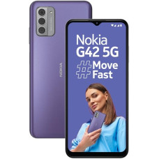 Deals, Discounts & Offers on Electronics - Nokia G42 5G Powered by Snapdragon 480 Plus 5G | 50MP Triple Rear AI Camera | 6GB RAM (4GB RAM + 2GB Virtual RAM) | 128GB Storage | 3-Day Battery Life | 2 Years of Android Upgrades | SO Purple