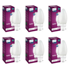 Deals and Offers on - Philips LED Deco White 0.5W Glass Candle (Pack of 6) Deals, Discounts & Offers on - Philips LED Deco White 0.5W Glass Candle (Pack of 6)