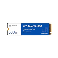 Deals and Offers on - Western Digital WD Blue SN580 PCIe Gen 4 NVMe SSD Internal Storage, 500GB Deals, Discounts & Offers on - Western Digital WD Blue SN580 PCIe Gen 4 NVMe SSD Internal Storage, 500GB