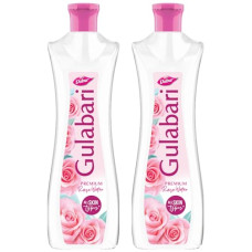 Deals, Discounts & Offers on Beauty Care - Dabur Gulabari Premium Rose Water - 400mlx2 | With No Paraben | Cleanses, Hydrates & Moisturises Skin | Balances & Restores Skin's pH Levels | For All Skin Types