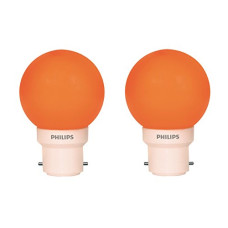 Deals and Offers on - Philips Deco Mini 0.5-Watt B22 Base LED Bulb (Orange and Pack of 2) Deals, Discounts & Offers on - Philips Deco Mini 0.5-Watt B22 Base LED Bulb (Orange and Pack of 2)