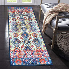 Deals, Discounts & Offers on  - Status Contract 3D Printed Vintage Persian Bedside Runner Polyester Blend Carpet Rug Anti Skid Backing