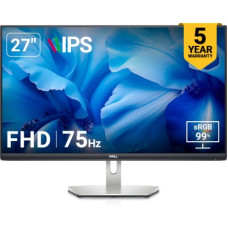 Deals, Discounts & Offers on Computers & Peripherals - [For HDFC CC] DELL S Series 27 inch Full HD IPS Panel with Brightness : 300 nits, Color Gamut, 99% sRGB, 5 Years Warranty, Ultra Slim Bezel Monitor (S2721HNM / S2721HN)(AMD Free Sync, Response Time: 4 ms, 75 Hz Refresh Rate)